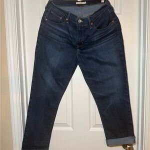 Levi's Women's Indigo Boyfriend Jeans